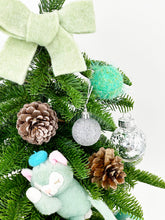 Load image into Gallery viewer, *Order Now* 🎄 Mini Cyan Christmas Tree
