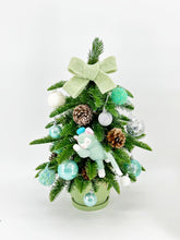 Load image into Gallery viewer, *Order Now* 🎄 Mini Cyan Christmas Tree