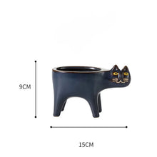 Load image into Gallery viewer, Cute Cat Plant Pot, Cat Gift Idea, Cat Decor