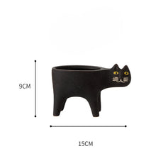 Load image into Gallery viewer, Cute Cat Plant Pot, Cat Gift Idea, Cat Decor