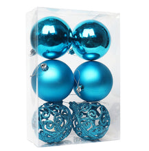 Load image into Gallery viewer, 6Pcs, 6-8cm Shatterproof Christmas Ball Ornaments, Christmas Tree Decoration