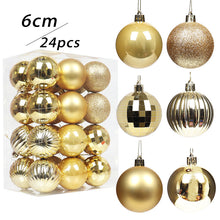 Load image into Gallery viewer, 6Pcs, 6-8cm Shatterproof Christmas Ball Ornaments, Christmas Tree Decoration