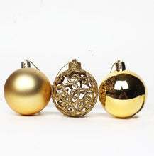 Load image into Gallery viewer, 6Pcs, 6-8cm Shatterproof Christmas Ball Ornaments, Christmas Tree Decoration