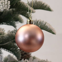 Load image into Gallery viewer, 6Pcs, 6-8cm Shatterproof Christmas Ball Ornaments, Christmas Tree Decoration