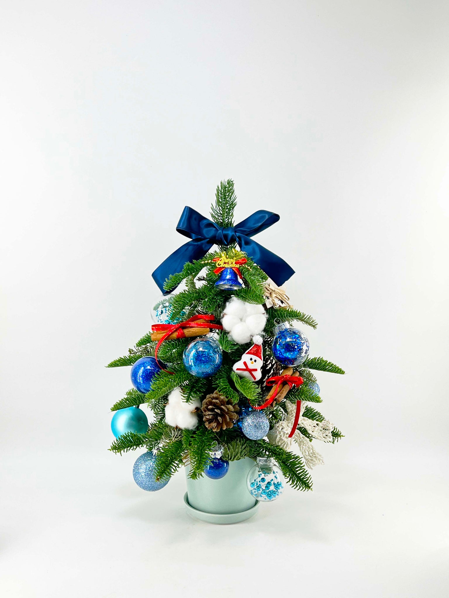 Blue Tree Mini π Mini Blue Christmas Tree β Woodsy Garden ζΊζ
