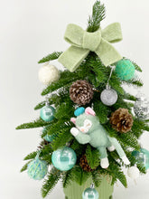 Load image into Gallery viewer, *Order Now* 🎄 Mini Cyan Christmas Tree
